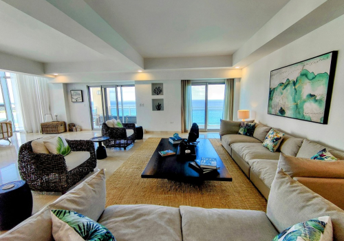 For Sale 5 Bedrooms 5 .5 Bath Ocean Front Penthouse St. Maarten Cupecoy 4