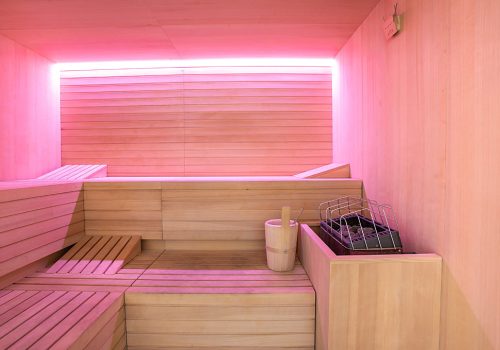 the cliff sauna